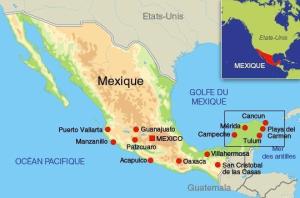 - Mexique - Yucatan carte mexique 277859